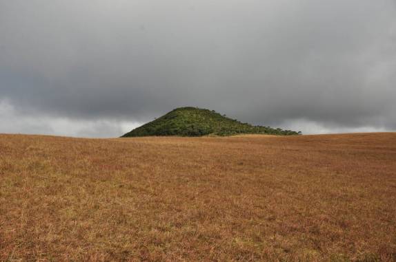 O pico do Monte Negro, ponto mais alto do Rio Grande do Sul, em São José dos Ausentes